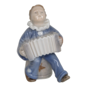 Royal Copenhagen Boy With Accordion Figurine 4587b