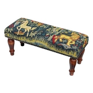 Knights of the Round Table Narrow Stool For Sale