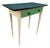 Blue Formica Side Table, France, 1950s For Sale