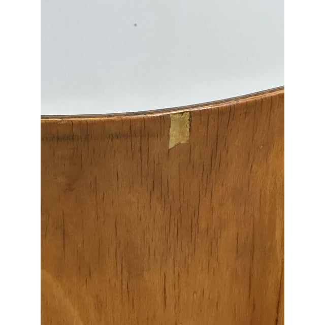 Vintage Bistro Chairs in Wood from Thonet, 1960s, Set of 6 For Sale - Image 11 of 12
