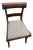 19th Century Regency Style Flame Mahogany Dining Chairs For Sale