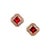 Natural Tourmaline Diamond Earrings 14k Gold 4.47 TCW Certified For Sale - Image 9 of 12