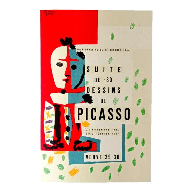 Pablo Picasso, 180 Dessins for Verve, Lithograph, 1959 For Sale