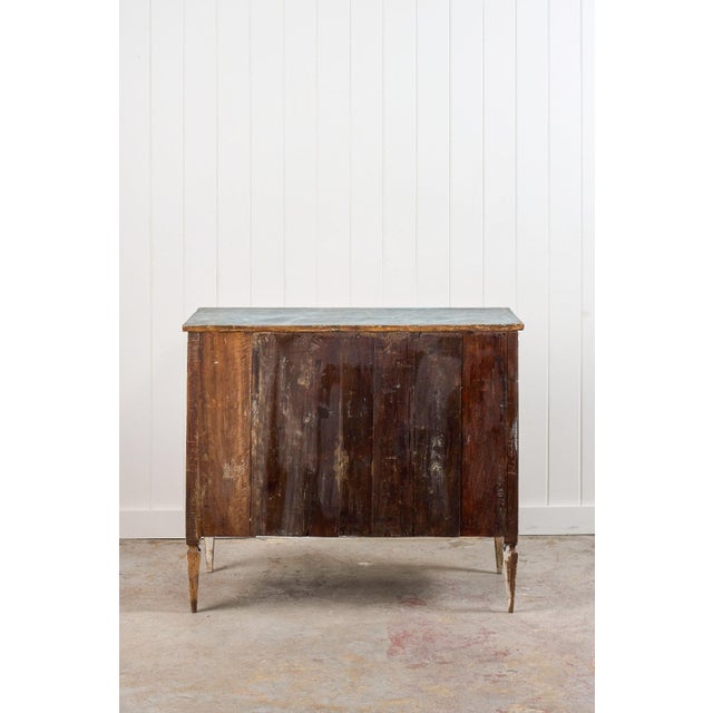 19th Century Delft Painted Italian Commode (C. 1840) For Sale - Image 12 of 12