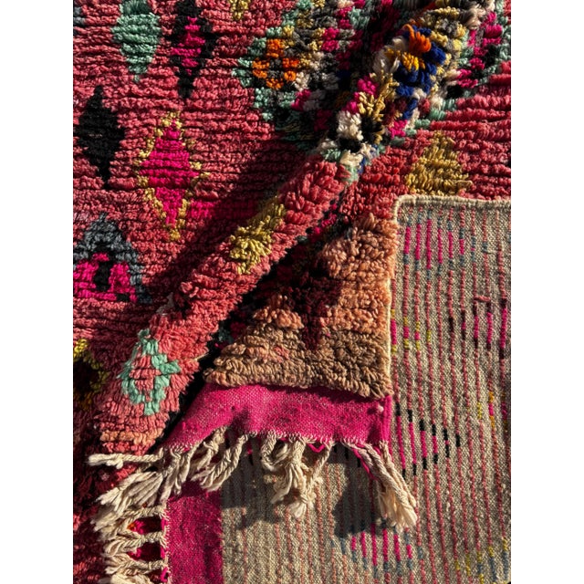 Colorful Modern Moroccan Berber Rug For Sale - Image 10 of 10