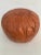 Brown Chocolate Moroccan Leather Pouf Cover For Sale - Image 9 of 9