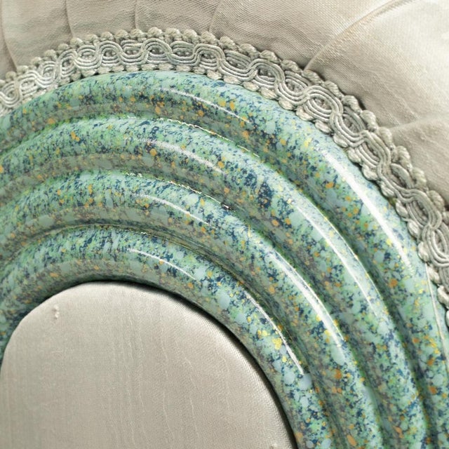 Moiré Silk Sofas from Style Arte, 1980s, Set of 2 For Sale - Image 12 of 18