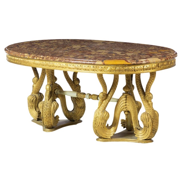 French Dining Table, Late 19th Century For Sale