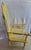 Traditional Antique Victorian Renaissance Revival Carved Wood Cane Armchair in Yellow For Sale - Image 3 of 10