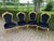 1970s Italian Baroque Gold Velvet Dining Set - 5 PCS For Sale - Image 6 of 18