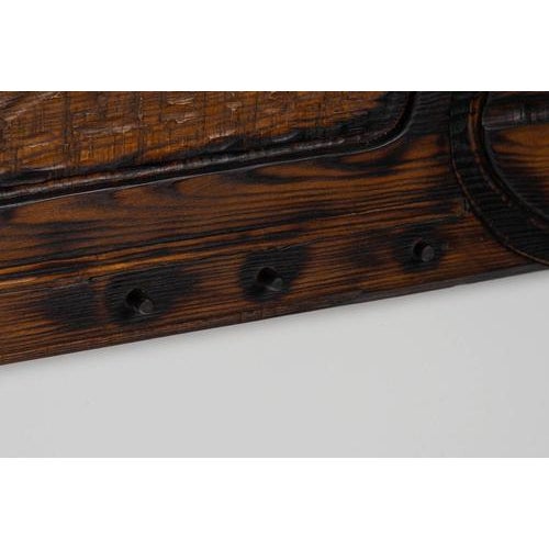 Vintage Wall Panel in Pine by Francesco Pasinato, Italy, 1970s For Sale - Image 12 of 18