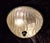 Vintage Ceiling Lamp with Chrome-Plated Metal Mounting and Ice Glass Shade by Fischer Leuchten, 1980s For Sale - Image 6 of 8