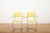 Model 1024 Garden Chairs with Galvanized Steel Tube Frames and Yellow Wooden Slats, 1934, Set of 2 For Sale - Image 4 of 13
