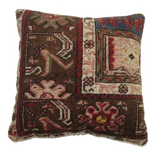 Mid 20th Century Turkish Rug Pillow For Sale