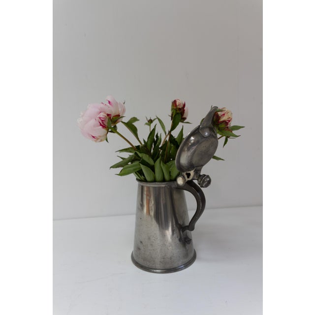 Antique Swedish Pewter Tankards, 1900s, Set of 3 For Sale - Image 16 of 18