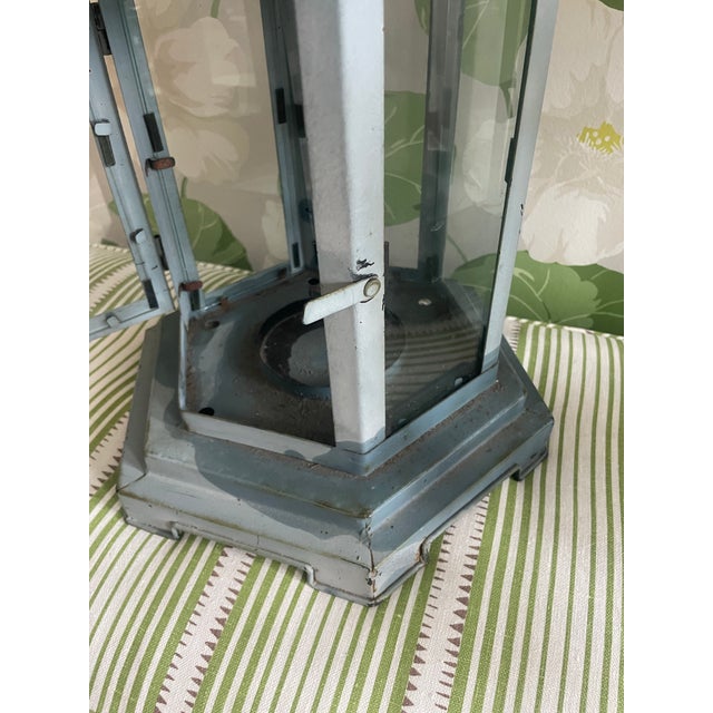 Pair Vintage Pagoda Candle Lanterns For Sale - Image 10 of 12