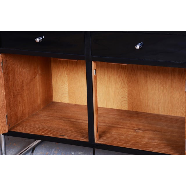 Bauhaus Cabinet in Chrome-Plated Steel by R. Slezák, Czech, 1930s For Sale - Image 9 of 14