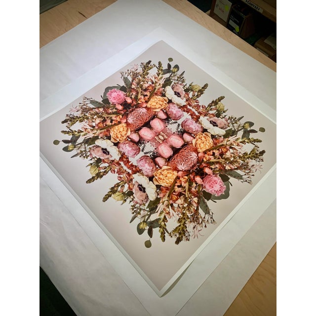 This print features the playful relationship between natural forms and botanicals. In this image Erin uses the natural...