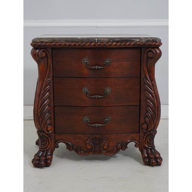 Age: Approx: 30 Years Old Details: Ball & Claw Paw Feet Fine Carved Details High Quality Construction Cherry w. Mahogany...