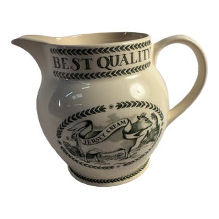 Vintage, Emma Bridgewater "Dairy Range" English Ceramic Milk Jug For Sale