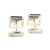 Authentic Bvlgari Bulgari Estate Cufflinks Sterling Silver B15 TRUSTED SELLER SINCE 2002 PLEASE SEE OUR HUNDREDS OF...