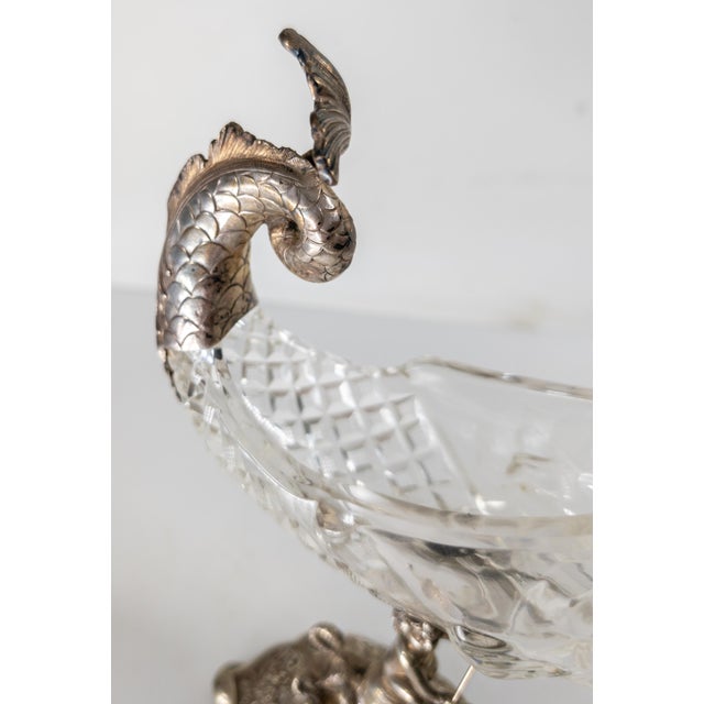 19th Century German Renaissance Revival 800 Silver Sweet Meat or Nut Dish For Sale - Image 13 of 14