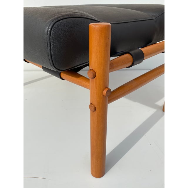 Wood Mid-Century Safari Footrest For Sale - Image 7 of 11