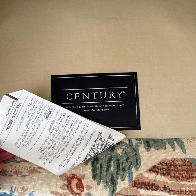 Pair of Century Furniture Swivel Chairs For Sale - Image 9 of 10