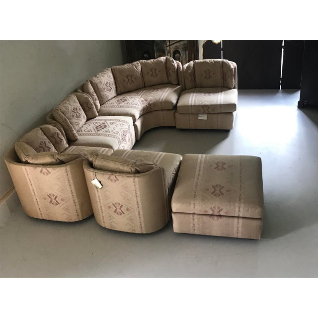 1980s Vintage Henredon Modular Sculptural Sectional Sofa Chairish