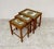Mid-Century Modern Danish Nesting Tables in Teak and Ceramic, 1960s, Set of 3 For Sale - Image 3 of 18