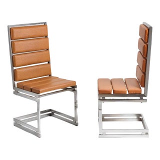 Italian Dining Chairs, 1970s, Set of 6 For Sale