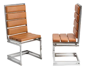Italian Dining Chairs, 1970s, Set of 6