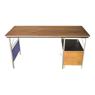 Mid 20th Century Eames Style Industrial Desk For Sale