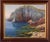 Ricard Tarrega Viladoms, Spanish Cala Landscape, Mid-20th Century, Oil on Canvas For Sale - Image 9 of 9