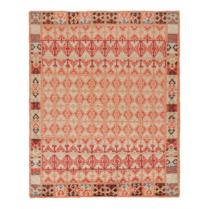 Rug & Kilim’s Moroccan Style Rug in Beige With Geometric Patterns