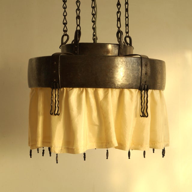 Dutch Art Deco Amsterdam School Pendant Light from Winkelman & Van Der Bijl, 1920s For Sale - Image 6 of 18