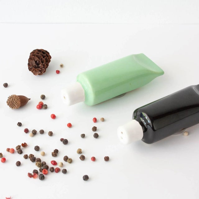 Paint Tubes Salt and Pepper Shakers, 1970s, Set of 2 For Sale - Image 4 of 11