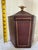 Late 19th Century Maitland-Smith Hexagonal Leather Box With Brass Fist Finial For Sale - Image 10 of 12