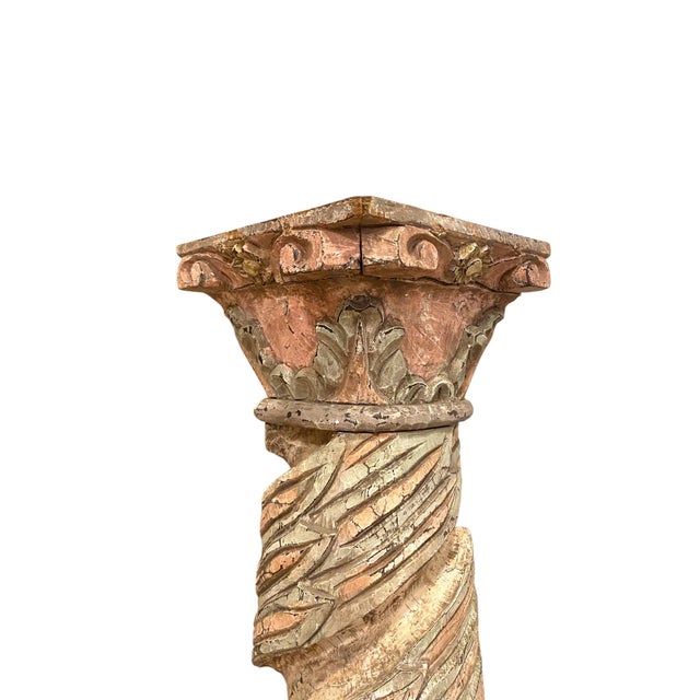 Antique Italian Column Pilasters 18th/19th Century Architectural Salvage Decor For Sale - Image 12 of 18