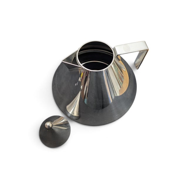 1980s Il Conico Kettle by Aldo Rossi for Alessi, Italy, 1984 For Sale - Image 5 of 9