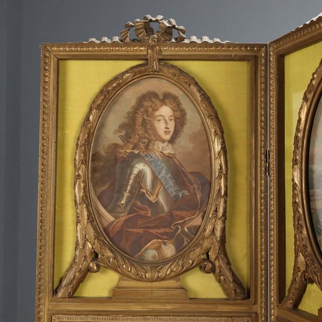 Gilded Wooden Screen, Italy, Early 20th Century For Sale - Image 3 of 12