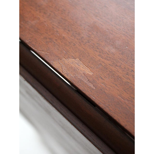 Antique Duncan Phyfe Style Drop Leaf Table For Sale - Image 10 of 18