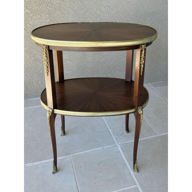 Excellent Pre-Owned Condition. The elegant simplicity and subtle ornamentation of Louis XVI furniture perfectly...