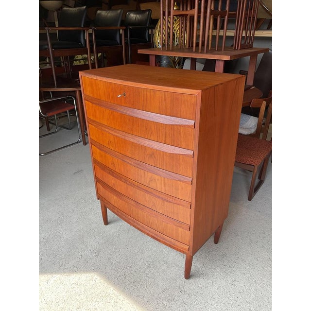 Danish Teak Chest of Drawers For Sale - Image 15 of 17