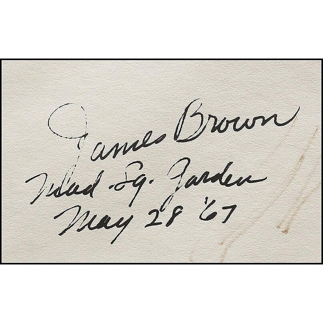 Leroy Neiman Late 20th Century James Brown Live at The Garden, LeRoy Neiman For Sale - Image 4 of 5