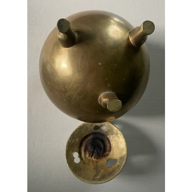 Early 20th Century Gilded Bronze Dragon Incense Burner For Sale In Los Angeles - Image 6 of 7