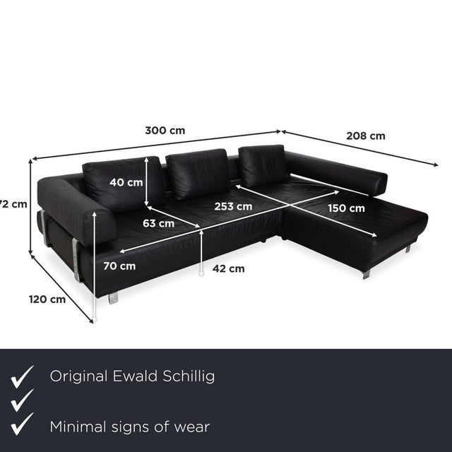 with the Ewald Schillig Brand Face corner sofa, you'll bring a modern yet timeless design piece into your living room....