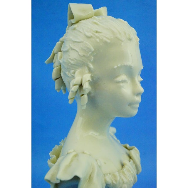 Tarcisio Tosin, Bust of a Lady, 20th Century, Porcelain For Sale - Image 17 of 18