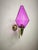 Brass Wall Lamp with Lilac Murano Glass, 1950s For Sale - Image 11 of 12