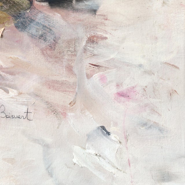 2020s A Romantic Dance - Large Abstract Illuminous Textural Floral Acrylic Painting Original Artwork by Ve Boisvert For Sale - Image 5 of 9